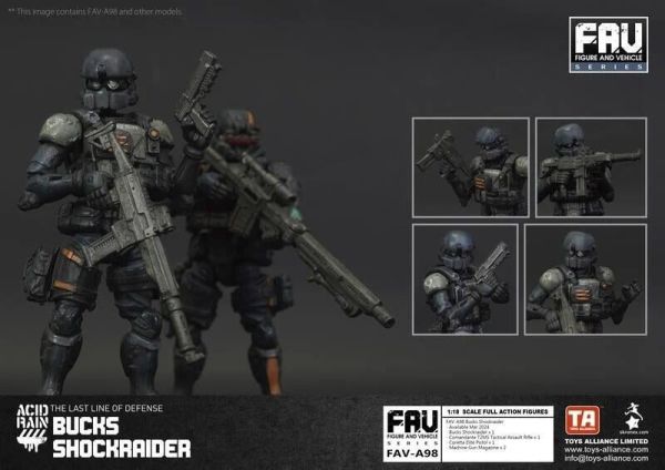 【史派克工廠】結單 預購3月 TOYS ALLIANCE 酸雨戰爭 Acid Rain FAV-A98 公鹿突擊者 0901 TOYS ALLIANCE 酸雨戰爭 Acid Rain FAV-A98 公鹿突擊者