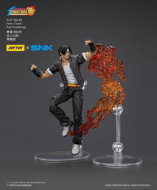 【史派克工廠】預購免運25年Q3 暗源joytoy SNK 格鬥天王KOF98 1/18 草薙京 紅丸 大門 0528 暗源joytoy X SNK 格鬥天王 KOF98 1/18 草薙京 紅丸 大門