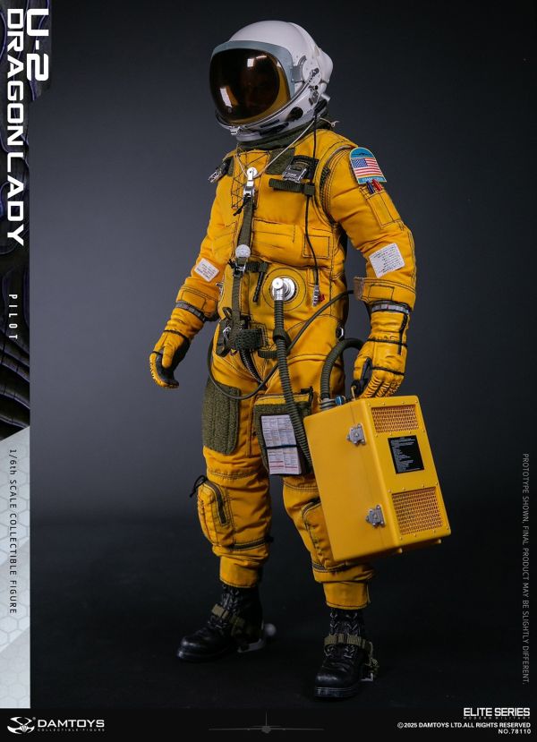 【史派克工廠】結單免運25年Q4 DAMTOYS 1/6 U-2 龍女 偵察機 飛行員 NO.78110 0725 DAMTOYS 1/6 U-2 龍女 偵察機 飛行員 NO.78110