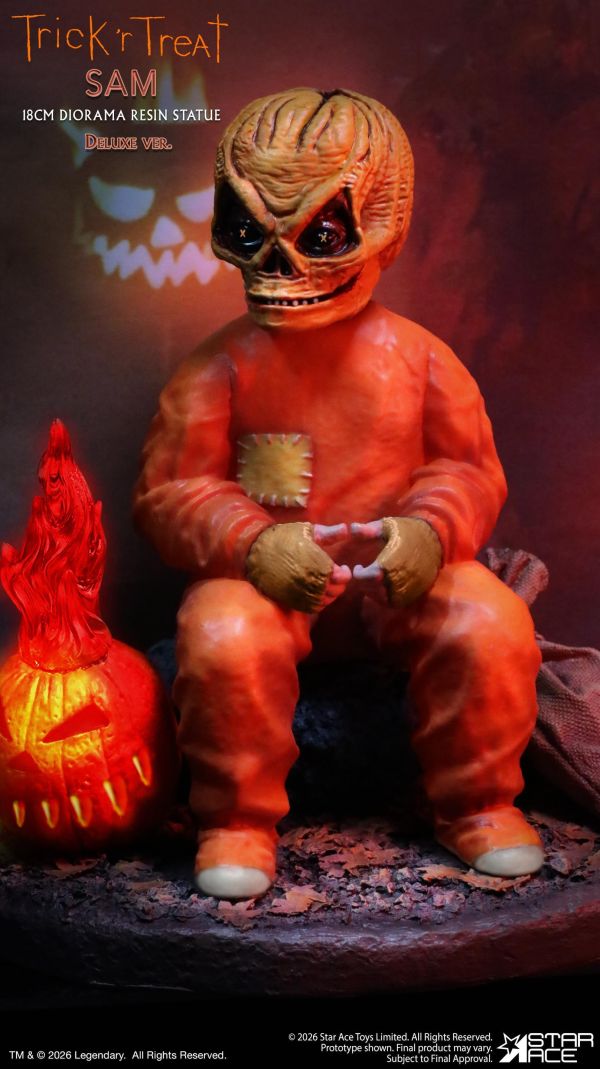 【史派克工廠】結單 免運Q1 Star Ace Toys《靈異萬聖夜Trick 'r Treat》Sam 場景雕像1014 Star Ace Toys《靈異萬聖夜Trick 'r Treat》Sam 場景雕像