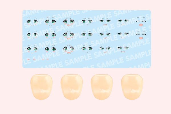 【史派克工廠】結單25年6月 壽屋 1/10 創彩少女庭園 自訂臉部＆水貼套組 Vol.4 森倉圓 0219 壽屋 1/10 創彩少女庭園 自訂臉部＆水貼套組 Vol.4 森倉圓