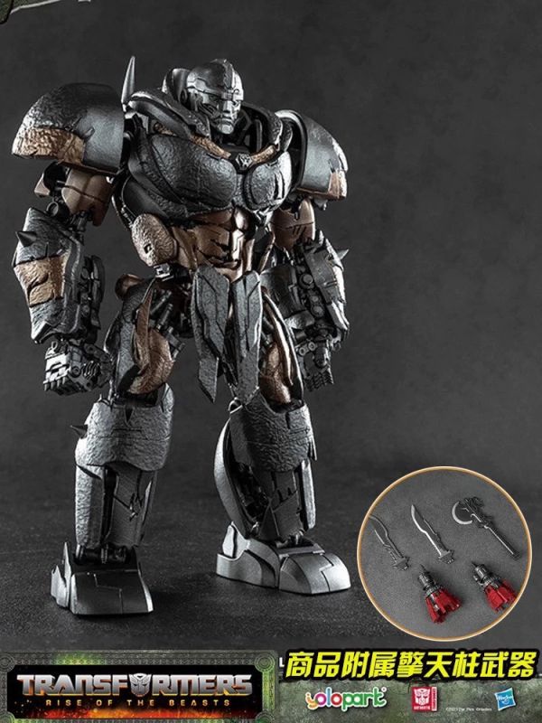【史派克工廠】 現貨 簡易組裝 模型 YOLOPARK 變形金剛：萬獸崛起 AMK 災厄 黃豹 犀牛 X0119 簡易組裝 模型 YOLOPARK 變形金剛：萬獸崛起 AMK 災厄 黃豹 犀牛