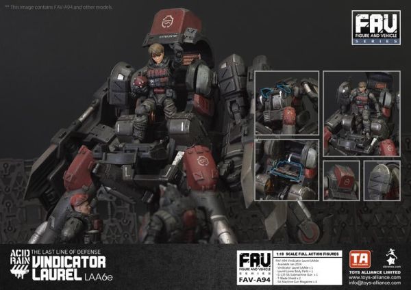 【史派克工廠】結單 預購1月 酸雨戰爭 FAV-A94 Vindicator Laurel LAA6e 裁決者鍩戎 0705 酸雨戰爭 FAV-A94 Vindicator Laurel LAA6e 裁決者鍩戎
