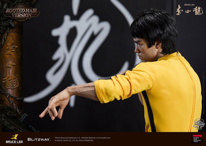 【史派克工廠】結單 預購24年Q4 Blitzway 1/4 Bruce Lee 李小龍植髮雕像 -SS-22401 0411 Blitzway 1/4 Bruce Lee 李小龍植髮雕像 BW-SS-22401