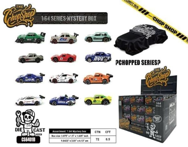 【史派克工廠】結單6月 The Chop Shop 1:64 神秘盒子系列 小汽車 盲盒 單抽 隨機出貨 0605 The Chop Shop 1:64 神秘盒子系列 小汽車 盲盒 單抽 隨機出貨
