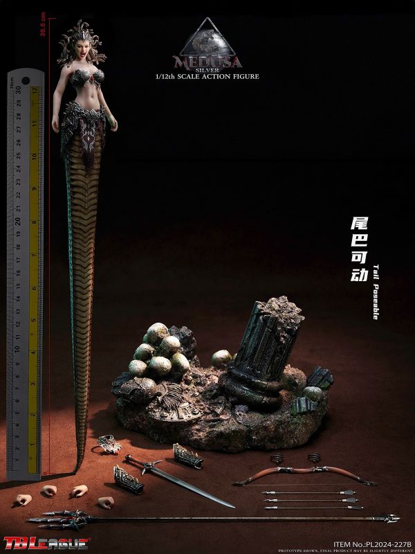 【史派克工廠】結單免運25年Q1 TBLeague 1/12 美杜莎 蛇尾版 PL2024-227ABC 共3色 1128 TBLeague 1/12 美杜莎 蛇尾版 PL2024-227ABC 共3色