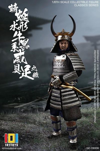 【史派克工廠】預購免運Q2 101TOYS 1/6 蜻蜓形水牛黑系威具足 & 織田信長 NO.CS009-10 0514 101TOYS 1/6 蜻蜓形水牛黑系威具足 & 織田信長 NO.CS009-10