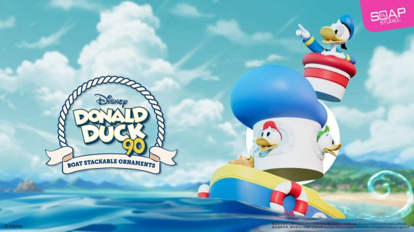 【史派克工廠】結單 預購24年Q3 SOAP STUDIO DY123 迪士尼 唐老鴨 汽船疊疊樂 0614 SOAP STUDIO DY123 迪士尼 唐老鴨 汽船疊疊樂