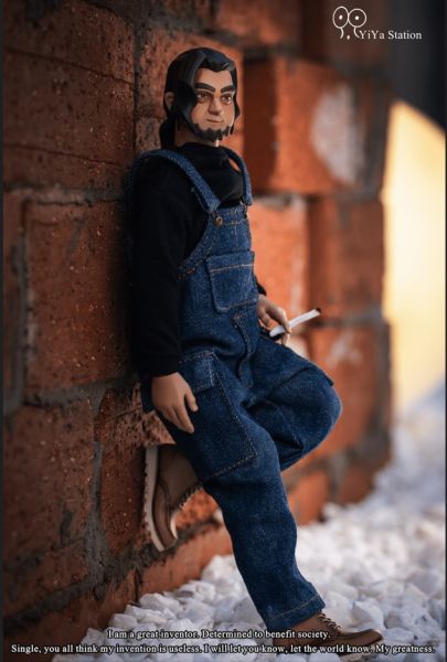 【史派克工廠】結單 預購免運23年Q4  YiYa工作室 1/6 耿大俠 12吋 中國抖音發明家 0804 YiYa工作室 1/6 耿大俠 12吋 中國抖音發明家