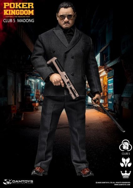 【史派克工廠】結單免運26年Q1 DAMTOYS 1/6 撲克王國 草花5 可動人偶 GK030-A 0829 DAMTOYS 1/6 撲克王國 草花5 可動人偶