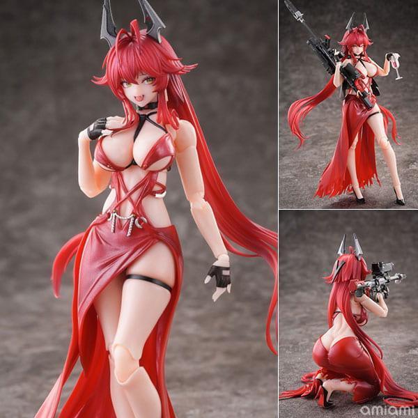 【史派克工廠】結單 免運Q2 蝸之殼 x AmiAmi 勝利女神 妮姬 小紅帽 荒誕紅 1/12 可動 完成品 0821 蝸之殼 x AmiAmi 勝利女神 妮姬 小紅帽 荒誕紅 1/12 可動 完成品