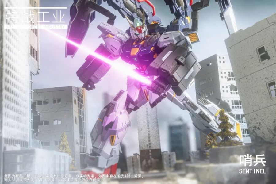 【史派克工廠】 現貨 特戰工業 1/100 哨兵 合金成品 骨架 拼裝模型 0529 特戰工業 1/100 哨兵 合金成品 骨架 拼裝模型