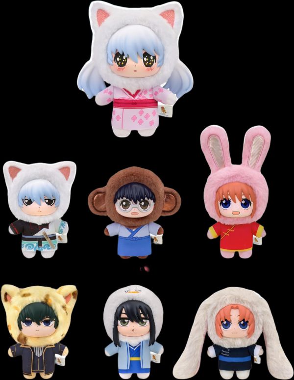 【史派克工廠】結單免運5月 EAKI 銀魂 萬獸屋 搪膠毛絨 盲盒公仔 吊飾 7款 一中盒6入 0310 EAKI 銀魂 萬獸屋 搪膠毛絨 盲盒公仔 吊飾 7款 一中盒6入