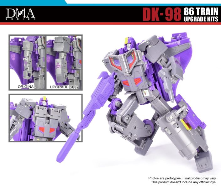 【史派克工廠】預購免運12月 DNA DK98 變形金剛 SS 86 L級 大火車 Astro Train 1014 DNA DK98 變形金剛 SS 86 L級 大火車 Astro Train