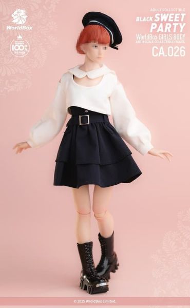 【史派克工廠】預購免運26年1月 Worldbox 1/6 黑甜派對 服飾套裝 CA026 1218 Worldbox 1/6 黑甜派對 服飾套裝 CA026