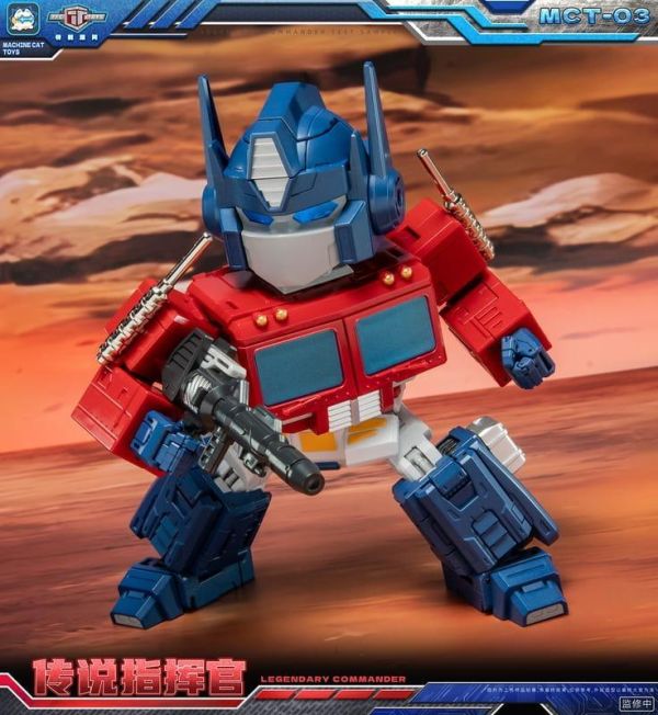 【史派克工廠】預購免運26年12月 MachineCat Toys MCT-03 傳說指揮官 柯博文 Q版 1103 MachineCat Toys MCT-03 傳說指揮官 柯博文 Q版