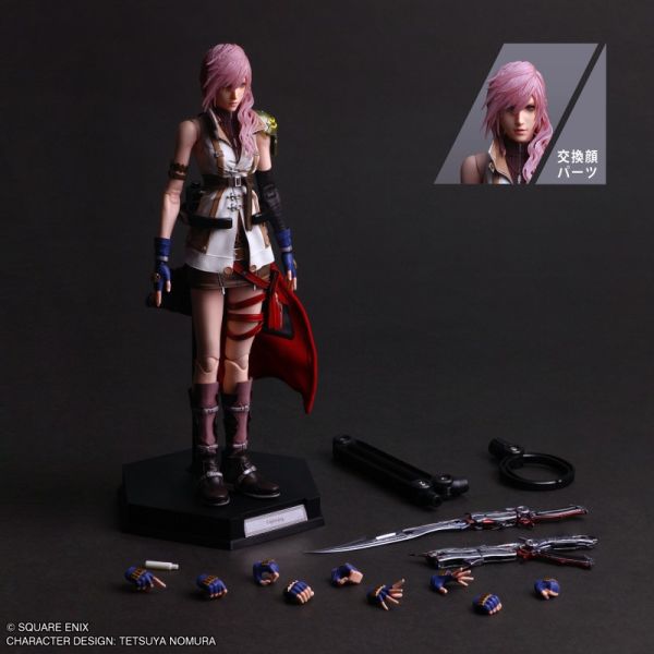 【史派克工廠】結單25年10月SQEX 史克威爾 PLAY ARTS真 PA 太空戰士13 FFXIII 雷光 0409 SQEX 史克威爾 PLAY ARTS真 PA 太空戰士13 FFXIII 雷光