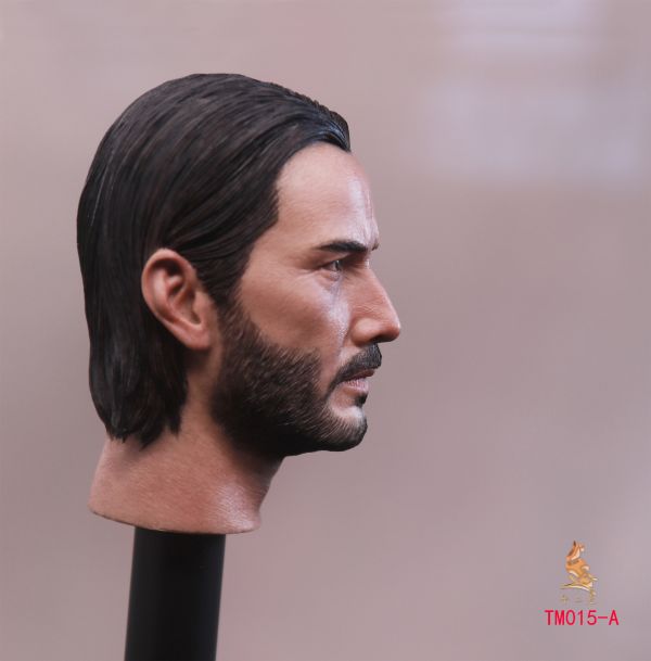 【史派克工廠】結單 預購10月 十二點 1/6 歐美硬漢頭雕4 捍衛任務4 基努李維 頭雕 TM015-AB 共2款 0811 十二點 1/6 歐美硬漢頭雕4 捍衛任務4 基努李維 頭雕 TM015-AB 共2款