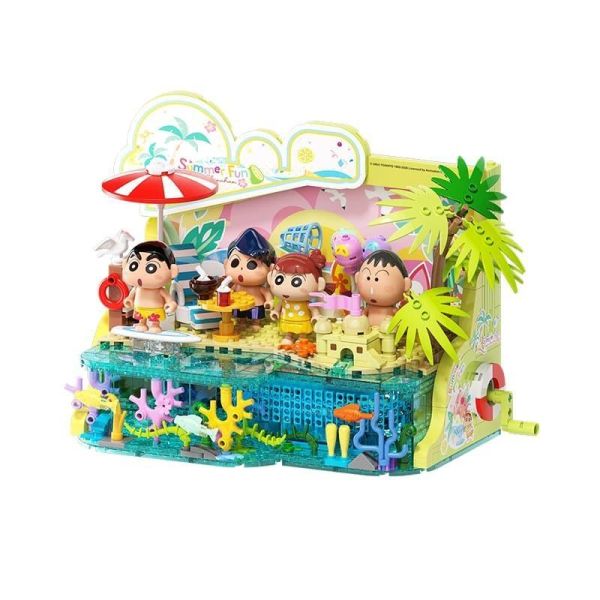 【史派克工廠】預購免運26年4月 JAKI 佳奇 HK610 蠟筆小新 沙灘派對 0319 JAKI 佳奇 HK610 蠟筆小新 沙灘派對