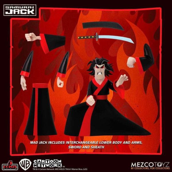 【史派克工廠】預購免運26年4月 Mezco 5 Points 傑克武士 3.75吋 傑克武士 瘋狂傑克 阿蠱 0715 Mezco 5 Points 傑克武士 3.75吋 傑克武士 瘋狂傑克 阿蠱