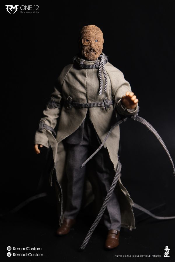【史派克工廠】結單免運25年Q1 Remad Custom 1/12 蝙蝠俠 稻草人 布衣可動 RM-003 1025 Remad Custom 1/12 蝙蝠俠 稻草人 布衣可動 RM-003