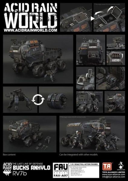 【史派克工廠】結單 預購3月 TOYS ALLIANCE 酸雨戰爭 FAV-A97 公鹿甲龍 RV7b 0901 TOYS ALLIANCE 酸雨戰爭 FAV-A97 公鹿甲龍 RV7b