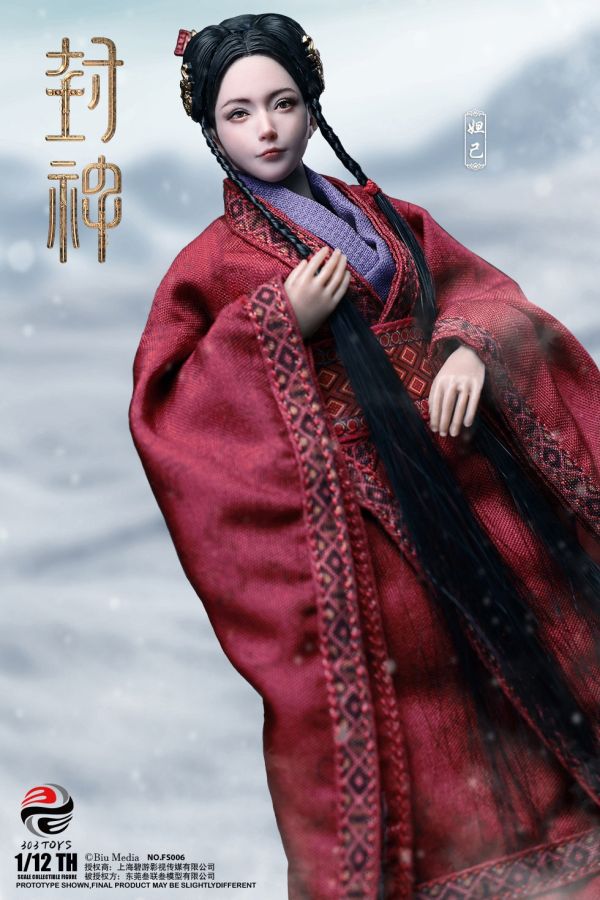 【史派克工廠】結單免運25年Q4 303TOYS 1/12 封神第一部 朝歌風雲 妲已 狐妖版 冀州蘇氏版 0506 303TOYS 1/12 封神第一部 朝歌風雲 妲已 狐妖版 冀州蘇氏版