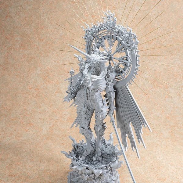 【史派克工廠】結單 預購 毒島孝牧 冥王ハリ・ハラ羯諦 GK 雕像 未上色 白模 白件 半成品 訂 0526 毒島孝牧 冥王ハリ・ハラ羯諦 GK 雕像 未上色 白模 白件 半成品 訂