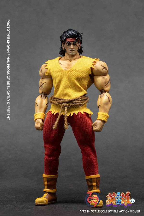 【史派克工廠】結單免運25年Q2 7890工作室 1/12 三國英雄傳系列 張飛 超可動 布衣人偶 0429 7890工作室 1/12 三國英雄傳系列 張飛 超可動 布衣人偶