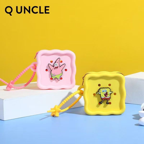 【史派克工廠】預購免運26年2月 海綿寶寶 派大星 DIY 洞洞包 矽膠收納包 迷你收納包 0113 海綿寶寶 派大星 DIY 洞洞包 矽膠收納包 迷你收納包