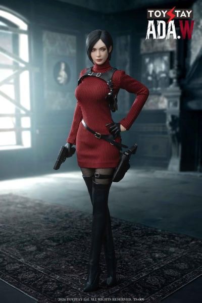 【史派克工廠】預購免運26年Q4 TOYSTAY 艾達王 紅色毛衣版《惡靈古堡4》1/6 包膠可動 0623 TOYSTAY 艾達王 紅色毛衣版《惡靈古堡4》1/6 包膠可動