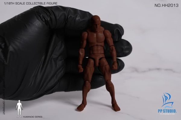 【史派克工廠】預購26年Q1 PP STUDIO 1/18 男黑膚色素體 高肩 矮肩 0120 PP STUDIO 1/18 男黑膚色素體 高肩 矮肩