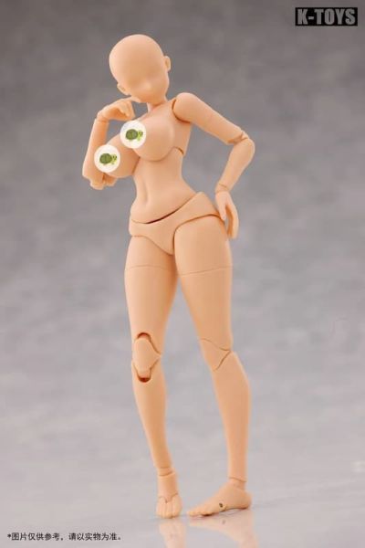 【史派克工廠】結單25年Q4 K-Toys 日漫豐滿溝女素體 白皮膚 黃皮膚 黑皮膚1/12 0912 K-Toys 日漫豐滿溝女素體 白皮膚 黃皮膚 黑皮膚1/12