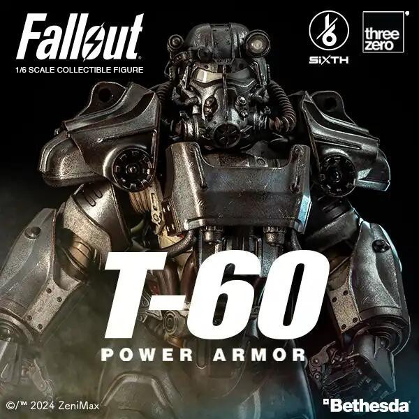 【史派克工廠】結單預購24年Q4 threezero 異塵餘生 Fallout T-60 動力裝甲 1/6 0724 threezero 異塵餘生 Fallout T-60 動力裝甲 1/6
