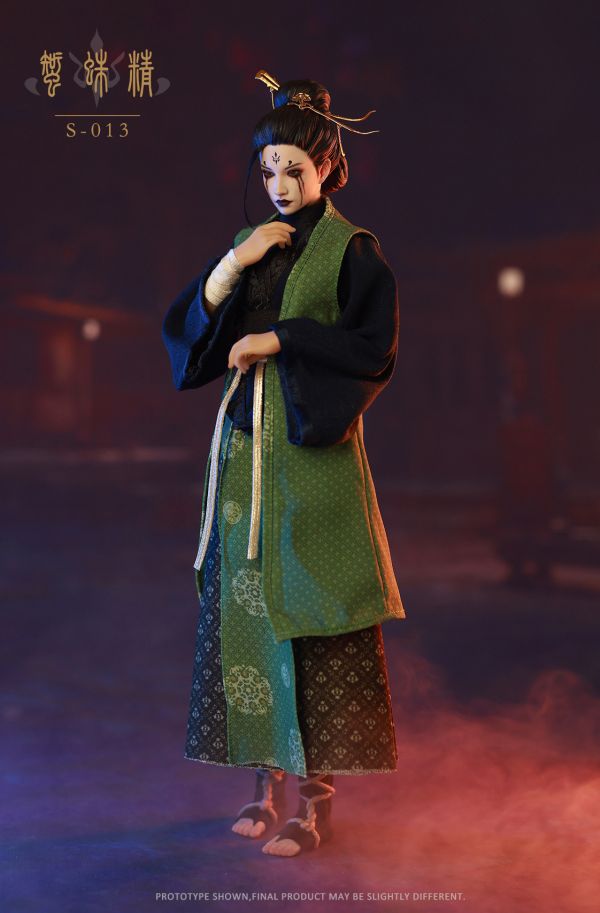 【史派克工廠】結單免運25年6月 Spider goblin 1/6 蜘蛛精 可動人偶 S-013 0214 摩動核大作戰 組裝 盲盒 第一彈 一中盒6入 13cm