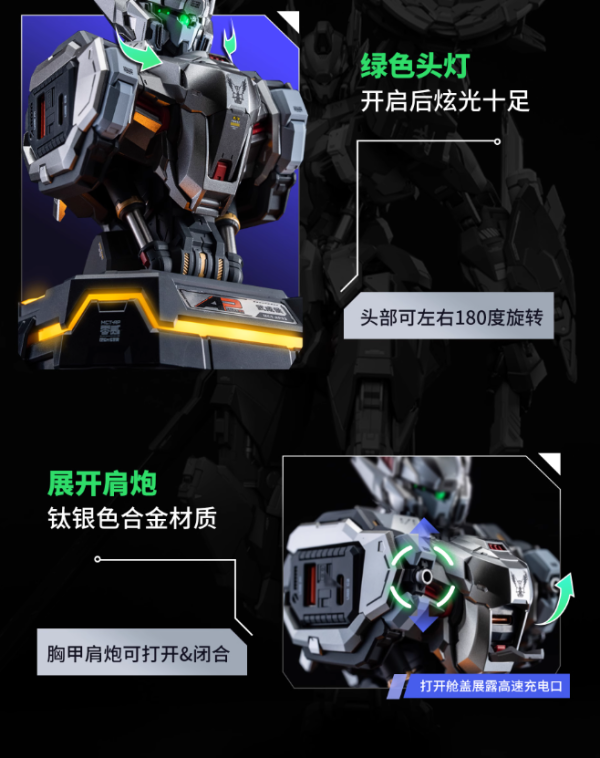 【史派克工廠】現貨 免運 MOSHOW 先祖效應 武成侯鈦銀版 胸像氮化鎵 65W 充電座 0328 模壽 先祖效應 武成侯鈦銀版 胸像氮化鎵 65W 充電中心 充電座
