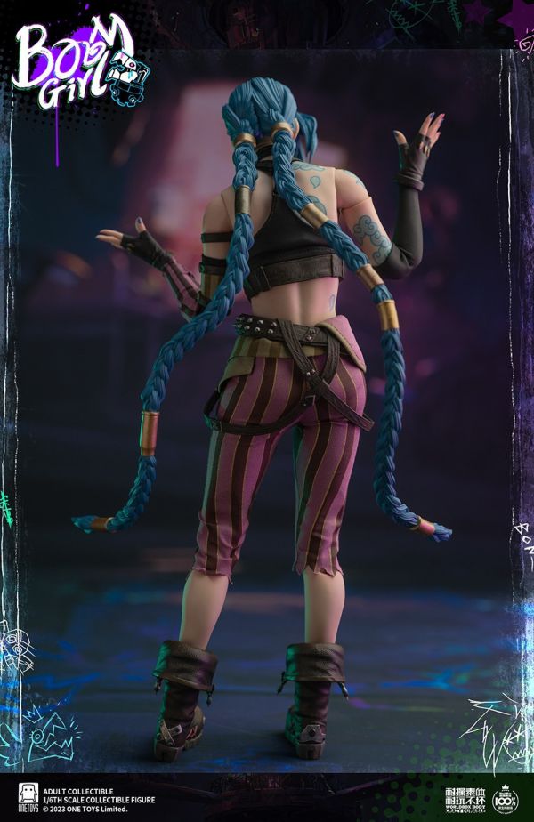 【史派克工廠】結單 預購免運Q1 Onetoys 1/6 英雄聯盟 奧術 吉茵珂絲 OT020普通 &OT021豪華 1013 Onetoys 1/6 英雄聯盟 奧術 吉茵珂絲 OT020普通 &OT021豪華