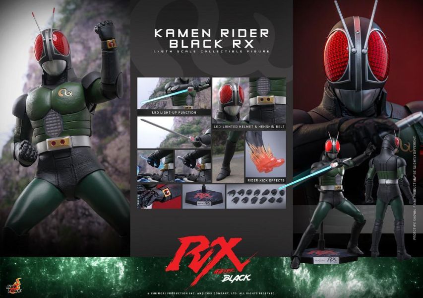 【史派克工廠 】結單 免運Q1 HOT TOYS TMS179假面騎士BLACK RX 假面騎士BLACK RX 0820 HOT TOYS TMS179假面騎士BLACK RX 假面騎士BLACK RX
