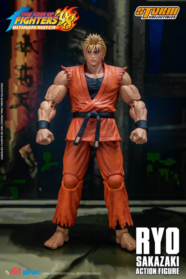【史派克工廠】結單 預購免運Q3 Storm Toys 1/12 KOF 格鬥天王 拳皇98 阪崎亮 SKKF09 0103 Storm Toys 1/12 KOF 拳皇98 Ryo 阪崎亮 SKKF09