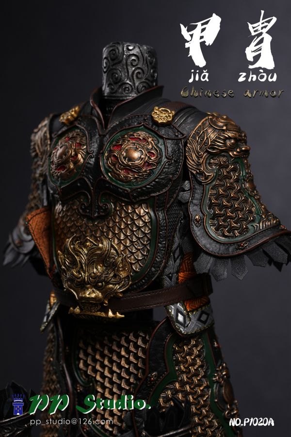【史派克工廠】結單預購免運24年Q4 PP Studio 1/6 合金 中國古代甲胄套裝 NO.P1020A 0815 PP Studio 1/6 合金 中國古代甲胄套裝 NO.P1020A