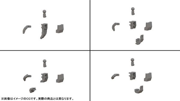 【史派克工廠】預購1月 MODEROID T手部套組 角M from Titanomachia SIDE:CE 1114 MODEROID T手部套組 角M from Titanomachia SIDE:CE