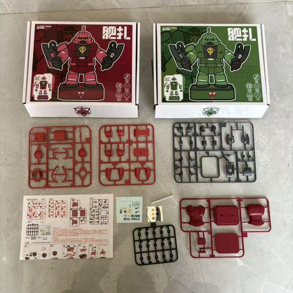 【史派克工廠】預購免運26年2月 肥仔模型 FAT GUY 肥扎古 肥薩克 磁吸組裝模型 附水貼地台 2色 0128 肥仔模型 FAT GUY 肥扎古 肥薩克 磁吸組裝模型 附水貼地台 2色