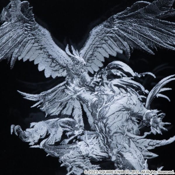 【史派克工廠】結單 預購23年6月 FINAL FANTASY 16 3D水晶玻璃 PHOENIX & IFRIT 0626 FINAL FANTASY 16 3D水晶玻璃 PHOENIX & IFRIT