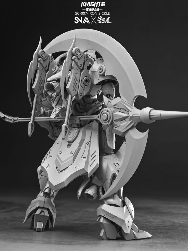 【史派克工廠】結單免運24年12月 SNAA 1/144 圓桌騎士團 鋼鐮 凱IRON SICKLE 組裝模型 1213 SNAA 1/144 圓桌騎士團 鋼鐮 凱IRON SICKLE 組裝模型