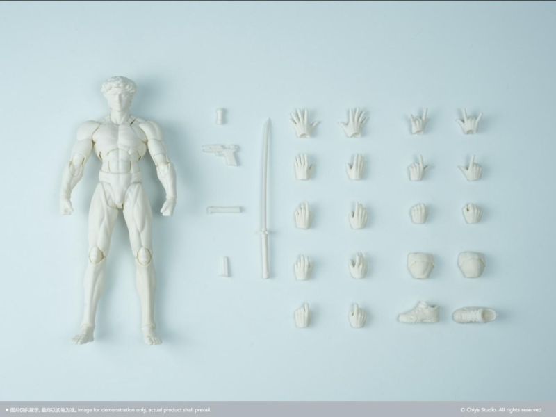 【史派克工廠】預購免運26年Q3 馳野工作室 大衛 可動男素體 1/12 5色 0528 馳野工作室 大衛 可動男素體 1/12 5色