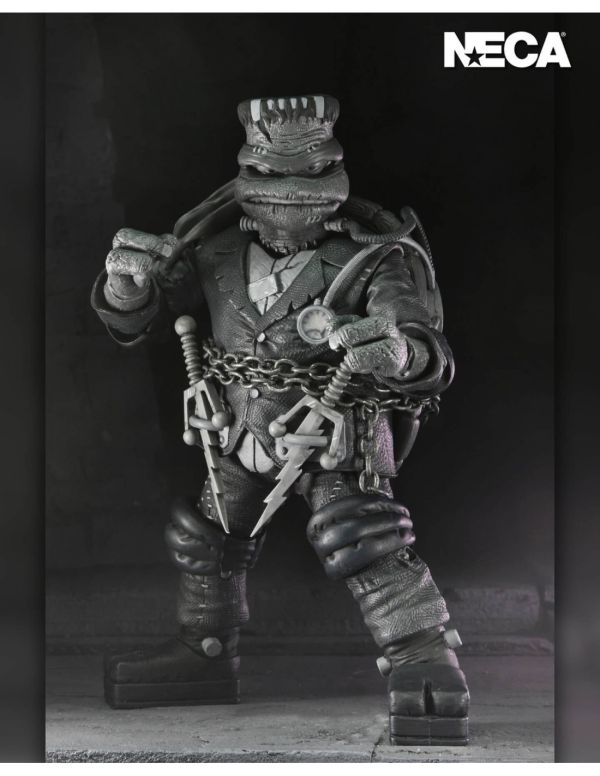 【史派克工廠】結單預購24年9月 NECA 7吋 環球怪物 忍者龜 黑白色 4入組 可動人偶 0830 NECA 7吋 環球怪物 忍者龜 黑白色 4入組 可動人偶