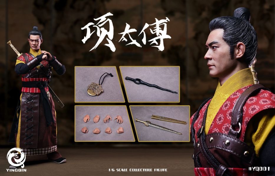 【史派克工廠】結單免運25年Q3 贏秦 1/6 大秦 項太傅 可動人偶 YQ001 0425 贏秦 1/6 大秦 項太傅 可動人偶 YQ001