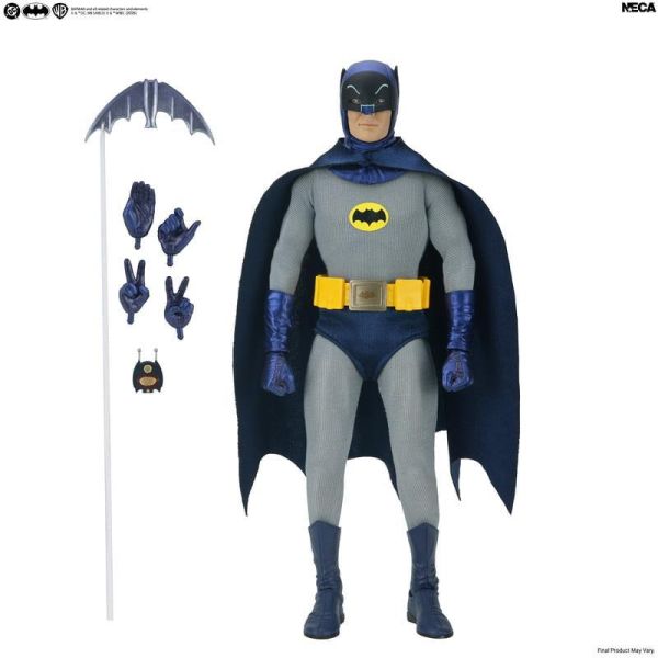 【史派克工廠 】結單 免運26年Q4 NECA DC蝙蝠俠1966 TV 8吋 穿衣公仔 0803 NECA DC蝙蝠俠1966 TV 8吋 穿衣公仔