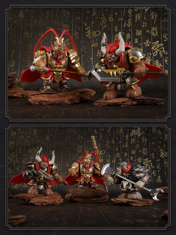【史派克工廠】現貨 庫造工作室 西遊記 牛魔王 精塗 積木 10cm高 對應樂高 X0517 庫造工作室 西遊記 牛魔王 精塗 積木 10cm高 對應樂高