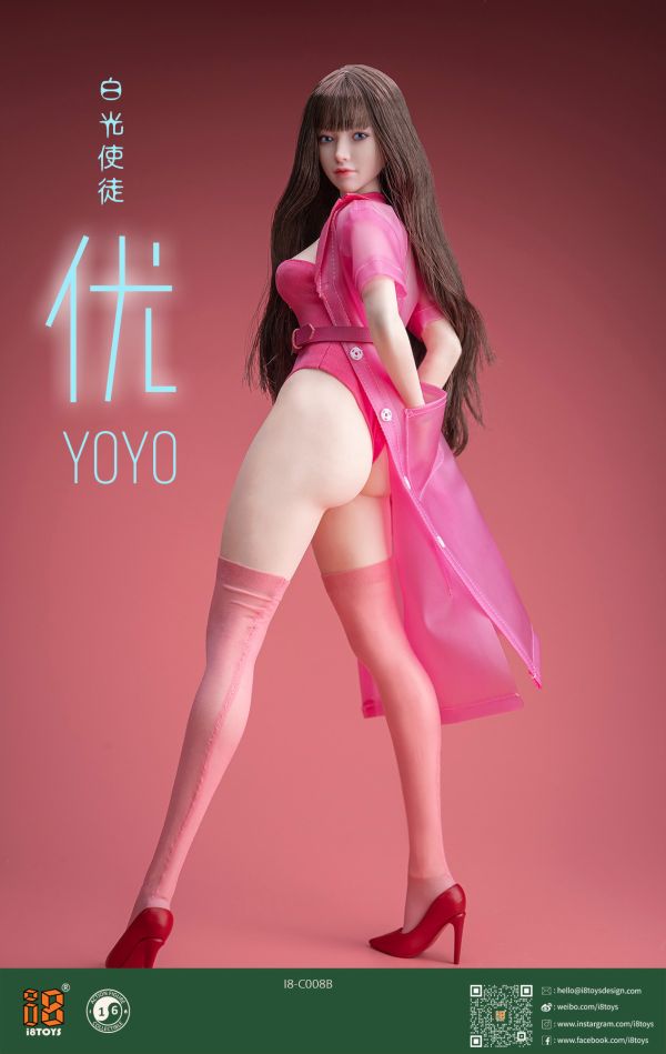【史派克工廠】結單免運24年Q4 I8TOYS 1/6 白光宗徒 優YOYO 頭雕服裝包 I8-C008ABC 1008 I8TOYS 1/6 白光宗徒 優YOYO 頭雕服裝包 I8-C008ABC
